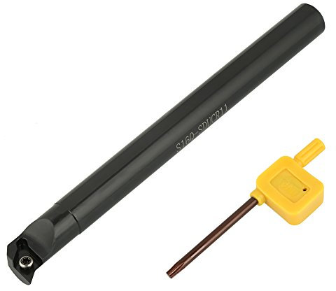 S16Q-SDUCR11 16 × 180mm Supporto per taglierina 95 gradi per DCGT11T3/DCMT11T3/DCMW11T3 Inserto, portautensili per tornitura filettatura interna