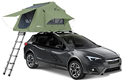 Thule Unisex-Erwachsene Explorer Kukenam 3 Autodachzelt, Olive Green, One-Size