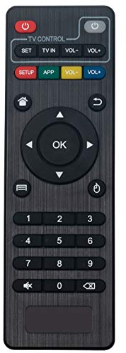 VINABTY MXQ Pro Ersatz Fernbedienung Passend für MX OTT Android TV Box MXQ PRO 4K, MXQ PRO, W95 4K, T95 SUPER,Q+, T95 S1, T95 S2