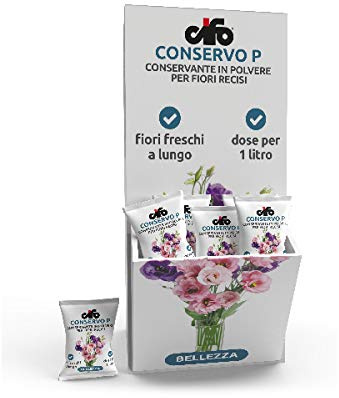 Conservante per fiori recisi – Conservo P Cifo [5 gr – bustina monodose]