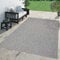 TT Home Teppich Für Outdoor Küchenteppich Balkon Terrasse Unifarbenes Design Modern, Farbe:Grau, Größe:300x400 cm