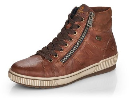 Remonte Women Lace-Up Shoes D0772, Ladies Comfort Shoes,Removable Insole,Water Repellent,remonteTEX,Comfort Low Shoe,Water Repellent,Winter,Braun,40 EU / 6.5 UK