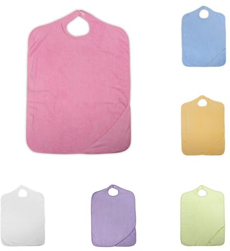 Lorelli Baby-Badehandtuch Duo 80 x 100 cm Kapuzenhandtuch Badeschürze ab Geburt rosa