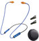 Cuzabe Ear Plugs Bluetooth Headphones for Work, Neckband Wireless Earbuds, Noise Reduction in-Ear Earphones with Mic and Controls, Waterproof Earbuds with 20 Hours Battery, for Industrial Safety