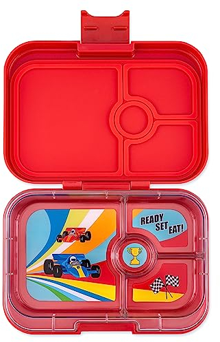 Yumbox Panino - Fiambrera bento a prueba de fugas, para niños y adultos, color rojo