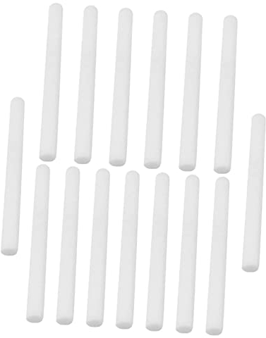Garneck 15st Für Die Aromatherapie Tragbare Zerstäuberstäbe Auto Luftbefeuchter Diffusor Austauschbare Flüchtige Sticks Luftbefeuchter Fsa Reisen Baumwolle Wagen Filterschwamm Weiß