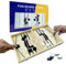 EACHHAHA Sling Puck Spiel,Hockey brettspiel,Tischhockey,Doppelkampf Schnell Bouncing Brettspiel,Portable Schachbrett Set-Passendes Geschenk