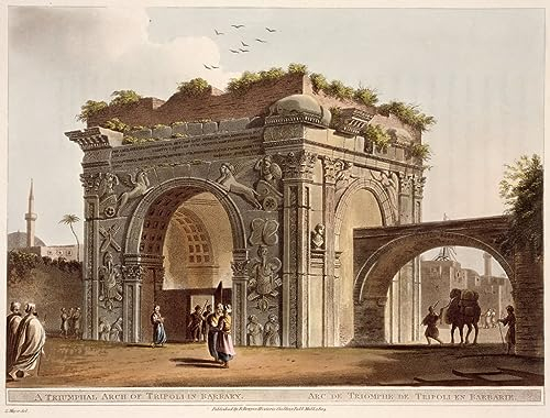 EfeMir Poster Und Drucke Abstraktes Gemälde Berühmte Gemälde Ein Bogen Von Tripolis in Barbary Aus Ansichten Im Osmanischen Reich Von Mayer für Schlafzimmer Home Decor 60x90cm