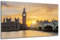 DARO Design - Wand-Bild auf 6mm HDF 30x20 cm London Big Ben - Wand-Deko Bilder Geschenk