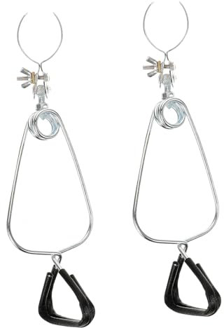 Toddmomy 2pcs Adjustable Reptile Lamp Stand for Heat Lamps Flexible Clamp Light Holder for Gecko Reptile Light Bracket for Tortoise