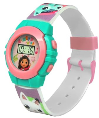 Rocco Giocattoli Gabby Doll House Digitaluhr GD00020, Mehrfarbig
