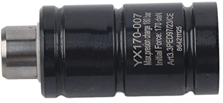 Ouitble Nitrogen Gas Spring Nitrogen Gas Spring Mini Alloy Cylinder with Inflation Port 2800NX170-007