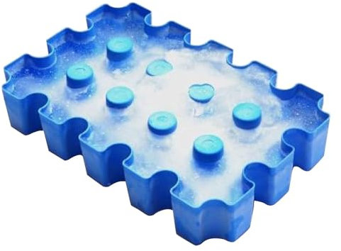 Bierkühlkiste – Eisblockkiste für Bier | Kiste Eisblock Kühlwürfel für Kisten, frostige Bierform für , Camping