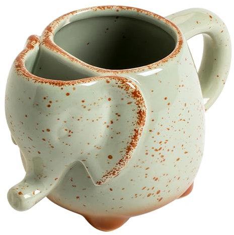 SPORWAY Taza: taza de café 3D, taza de forma divertida, taza grande 500 ml, taza grande para familia, amigos, parejas, niños, cumpleaños