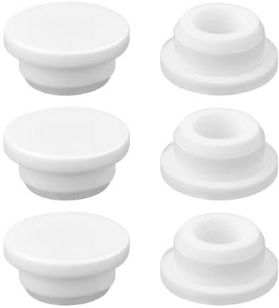 6pz Copri Troppo Pieno Lavandino Gomma, Silicone Copri Foro Troppo Pieno Lavandino Bagno Riutilizzabili Tappi Troppo Pieno Vasca da Bagno Inserto Scarico Lavandino per Rivestimento Lavabo
