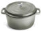 Ottia Pentola in ghisa smaltata a 3 strati, 26 cm, 5 litri con eBook, casseruola con coperchio, per induzione, tutti i fornelli, forno, smaltato, pentola per pane, pane