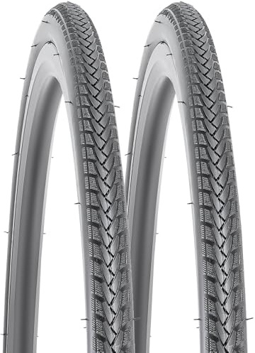 2-PCS 24x1.0/25-540 Gumwall Folding Sports Wheelchair Cubierta Non-Scratch Compound with 1.2MM Antipuncture Protection Compatible with 24x1.0 24x1 Wheelchair Cubierta