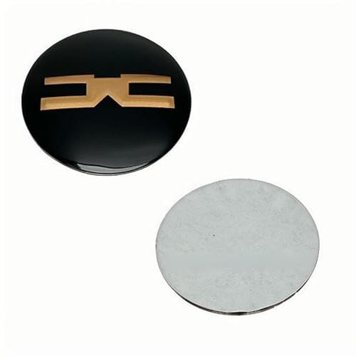 VGTDCDT 4 Stück Auto Nabendeckel Aufkleber für Dacia Jogger 2018 2019-2023 56mm, Radnabenabdeckung Aufkleber Felgenaufkleber Wasserdicht Staubdicht Rostfrei,B