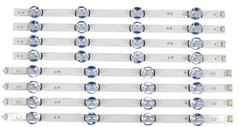 EUETVEXERK Nueva tira de lámpara de luz de fondo LED original 8 LED compatible for LG 42LY320C LC420DUE INNOTEK DRT 3.0 42 pulgadas TV 42LB5610 42GB6310 6916L-1709 Tira de luz para TV