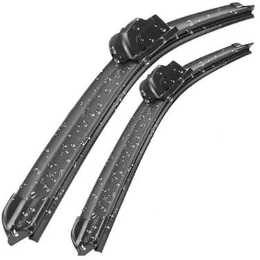 SXXTS Frontscheibenwischer für SEAT Arosa 1997-2004 21+19, Scheibenwischer Vorne Dauerhaft Auto Regenbürsten Windschutzscheibe Wischerblätter