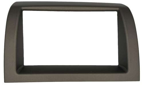 Mascherina Autoradio 2 DIN Antracite Compatibile Con Lancia Ypsilon 2007