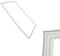 sparefixd Joint de porte pour réfrigérateur Electrolux 1011 x 516,5 mm