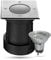 LongLife LED Bodeneinbaustrahler eckig Set 1x Gartenstrahler 230V IP67 GU10 5W 2700K DIMMBAR Gartenleuchte für die Bodenmontage Außenleuchte Befahrbar…