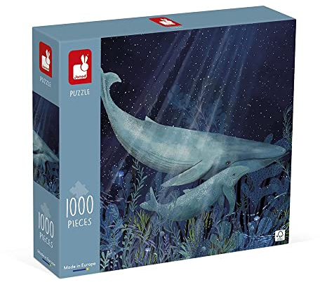 Janod, Puzzle 1000 Teile, In der Tiefe des Meeres Ab 9 Jahren, J02512