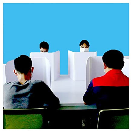 BcofoA Thekenaufsatz Trennwand，Büro Trennwand Schreibtischteiler für Studenten, Sichtschutzwand für Studenten, Trennwand, Schreibtisch-Konzentrationsbarriere,PVC Kunststoff,Weiß