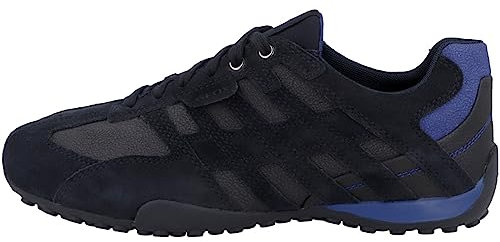 Geox Uomo Snake K Men's Trainers, Navy Royal, 10 UK