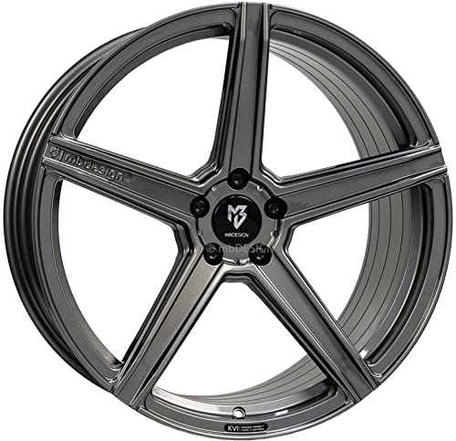 MB Design Felge KV1S 9.5Jx20 ET50 5x112 Glanzgrau kompatibel mit Mercedes-Benz CLA