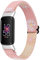 SABSEN Nylon Armband für Fitbit Luxe Armband, Fitbit Luxe Verstellbares Elastisch Nylon Stoff Sport Loop Ersatzarmband Kompatibel mit Armband Fitbit Luxe (6)