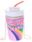 Kawaii-Story LB-6111 Gobelet en forme de licorne pailletée rose pour femme 18 x 12 x 8 cm, multicolore