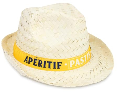 STC Chapeau paille pastis