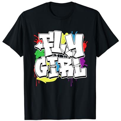 80s 90s Hip Hop Lover Graffiti 1980's 1990s Themed Party T-Shirt