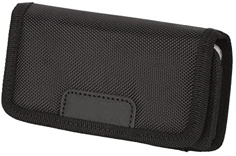 Portable Telephone Belt Cover with Card Slot for 14 Pro, Black
