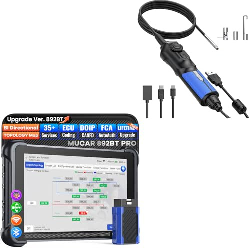MUCAR 892BT PRO + USB Endoscope Camera