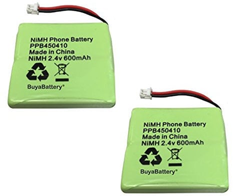 2 x Buyabattery® Branded PPB450410 BT Verve 450 Phone Battery 2.4V 600mAh NiMH