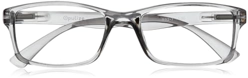 The Reading Glasses Company Grey Readers Designer Style Mens Womens R92-7 +1.00