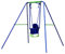 DRM 2 in 1 Active Kids' Baby Swing Set Outdoor Toddler Swing Playground Garden Swing Set