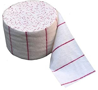 Hunting Equipment Rifle Cleaning Cloth Patches | Barrel Cleaner Patch | 4 x 2 Inches Shot Gun Patch in 50 Meter long Roll