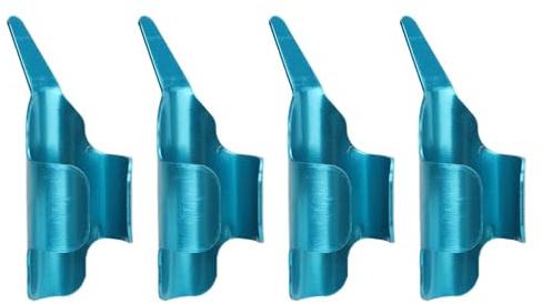 Handnähen Fingerhüte Set, 4 Stück, Metall Kupfer, 2,1 x 1,1 cm, Einstellbare Fingerschutz