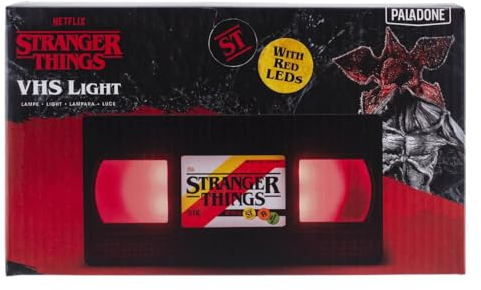 Paladone Stranger Things VHS Logo Light, Officially Licensed Merchandise