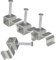 KafTon 25 Pack Metal Cable Clips Mild Carbon Steel (2.5mm)