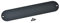 Dopro Standard 32mm Width Blank Control Plate No Hole Aluminum Anodized Tele Control Plate for FD Telecaster Black
