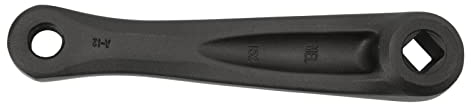 KENANLAN Fahrrad-Kurbelarm links, 152 mm, Aluminiumlegierung, Kurbel mit Loch, Kurbelarm, Ersatzzubehör für Elektro, Klapprad, Rennrad