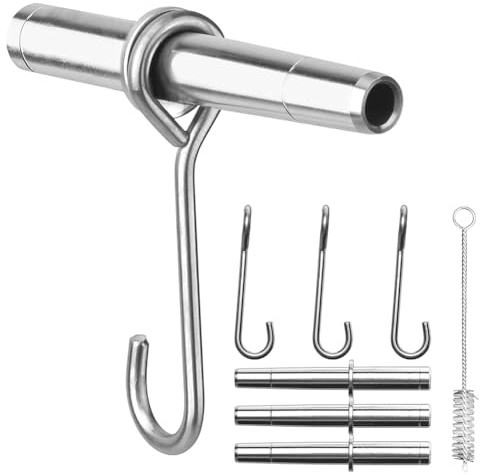 Frsoinor Edelstahl-Ahornsirup-Wasserhahn-Set, Ahornbaum-Wasserhahn, Stapelbaum-Wasserhahn zum Anzapfen Von Bäumen