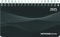 Querkalender Mini PP-Einband schwarz - Kalender 2025 - ZETTLER Kalender - 1 Woche 2 Seiten - Format 15,6 cm x 9 cm