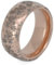 HoloRing Roségold Wolframring mit Weißer Gravur von Blumen - Komfort-Design, Kratzfest, Hypoallergen, Personalisierte Gravur verfügbar, 8mm Breite (59 (18.8))