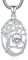 Eusense Tree of Life Necklace Birthstone April Pendant Copper Heart Necklace Tree Life Pendant Jewelry Gift for Women Ladies Girls